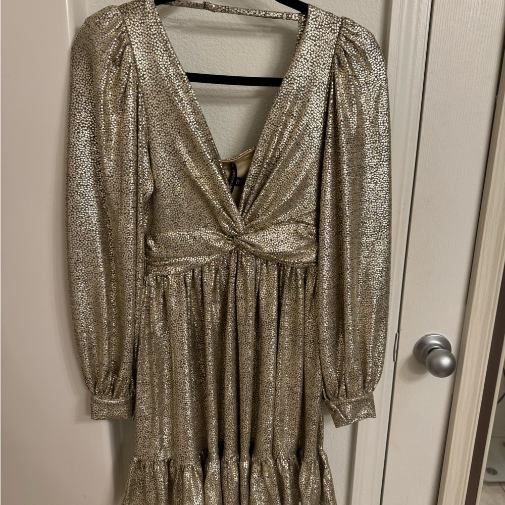 Elegant Gold Dress
